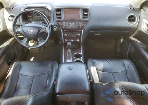 2014 Nissan Pathfinder S из США, поврежденный, VIN 5N1AR2MNXEC604474